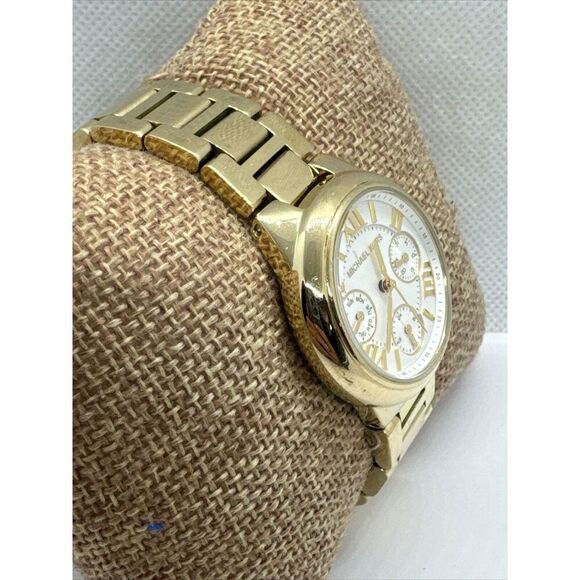 Michael Kors MK6449 Women's Gold Stainless Steel Analog Dial Quartz Watch JNA814 - Picture 3 of 11